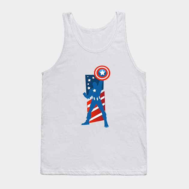 Stars and Stripes Tank Top by NeverKnew_Lane